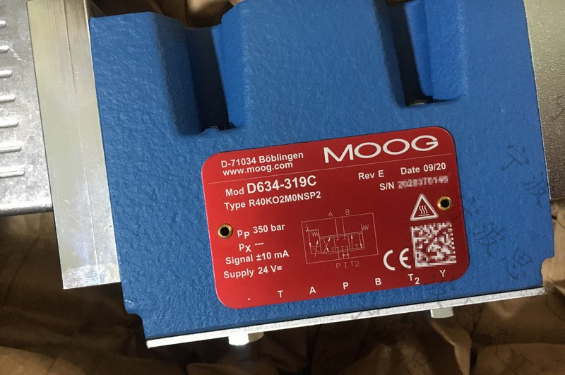 穆格直动阀(DDV))D634-319C R40KO2M0NSP2