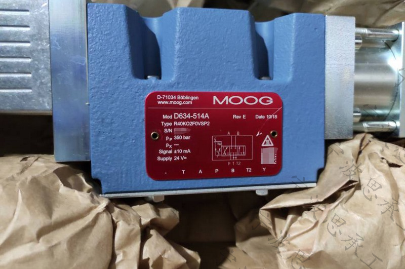 美国穆格伺服阀D634-514A/R40K02FOVSP2